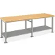 Darba galds ar koka virsmu 2200x1000 mm (Z-DL030-000-220/100/3)