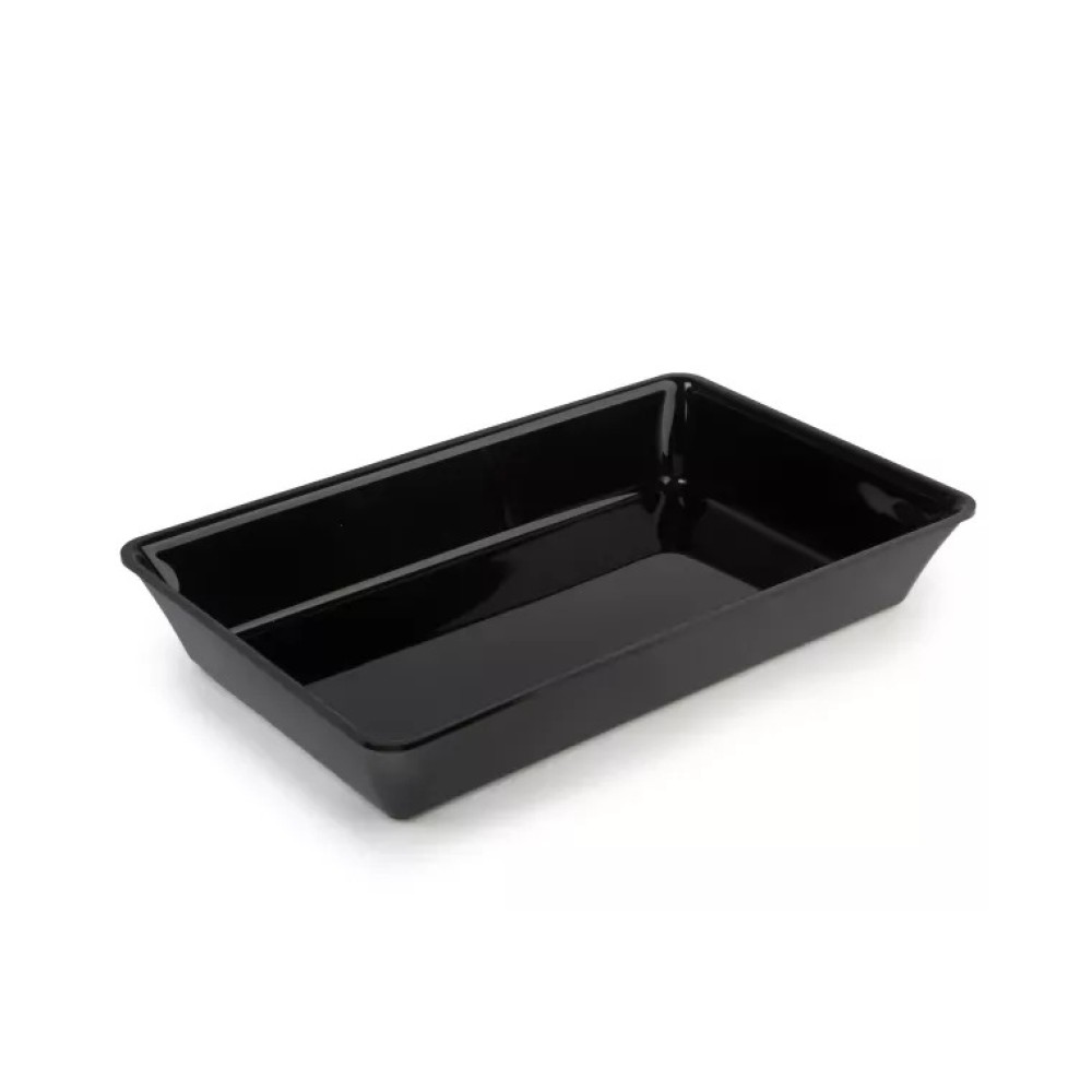 Polimetilmetakrilāta GN 1/1 80 Plexi trauks Melns (A00016756)