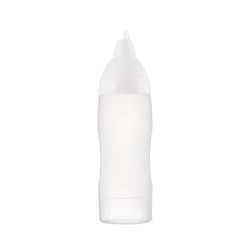 Mērču pudele-dozators balts 350 ml