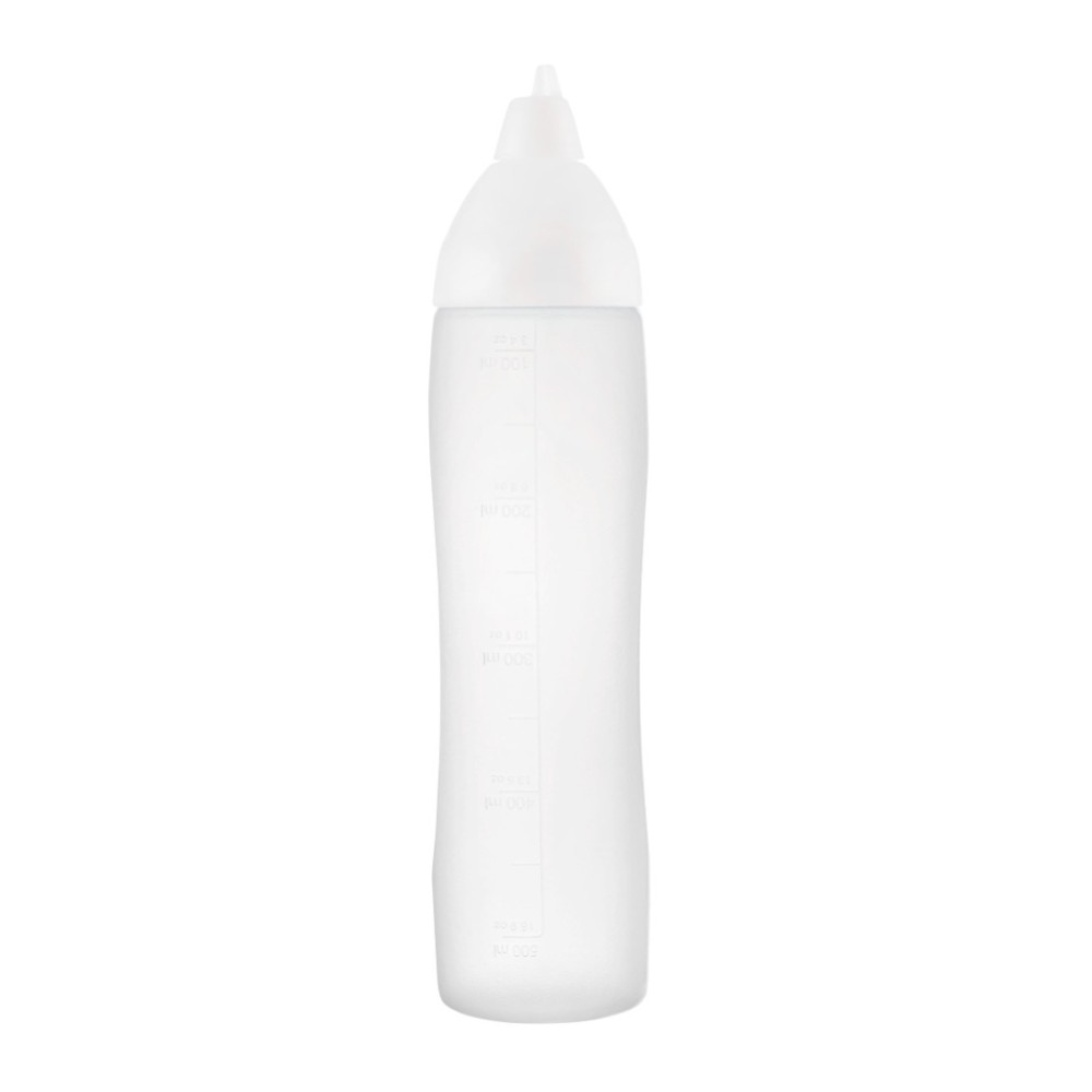 Mērču pudele-dozators balts 500 ml (AR00555)