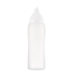 Mērču pudele-dozators balts 750 ml