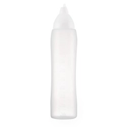 Mērču pudele-dozators balts 1000 ml