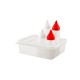 3 mērču dozatoru organizators, 1/3 GN  (AR01472)