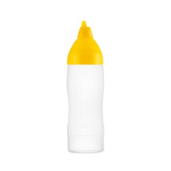 Mērču pudele-dozators dzeltens 350 ml