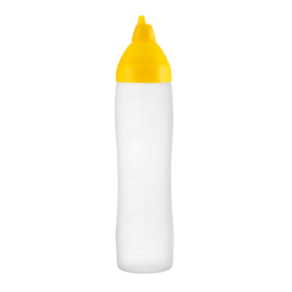 Mērču pudele-dozators dzeltens 500 ml (AR05555)