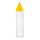 Mērču pudele-dozators dzeltens 500 ml (AR05555)