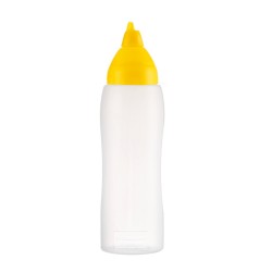 Mērču pudele-dozators dzeltens 750 ml