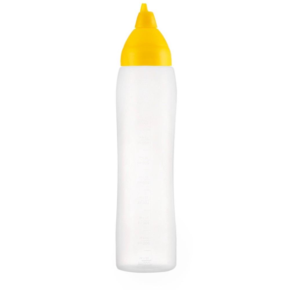 Mērču pudele-dozators dzeltens 1000 ml (AR05557)