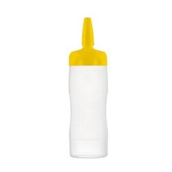 Mērču pudele-dozators dzeltens 350 ml