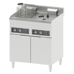 Elektriskais dubultais friteris 2x16L