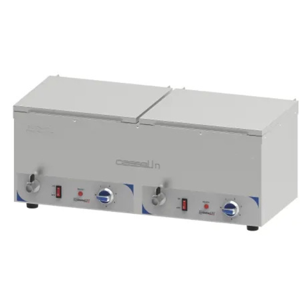Elektriskais mērces sidītājs bain-marie 2 x GN1/2 (CBMECS2)