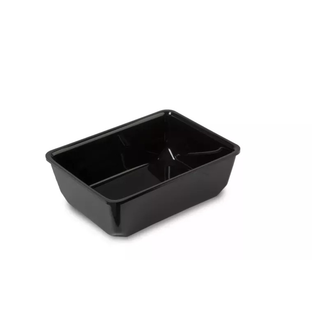 Polimetilmetakrilāta GN 1/5 80 Plexi trauks Melns (A00006229)