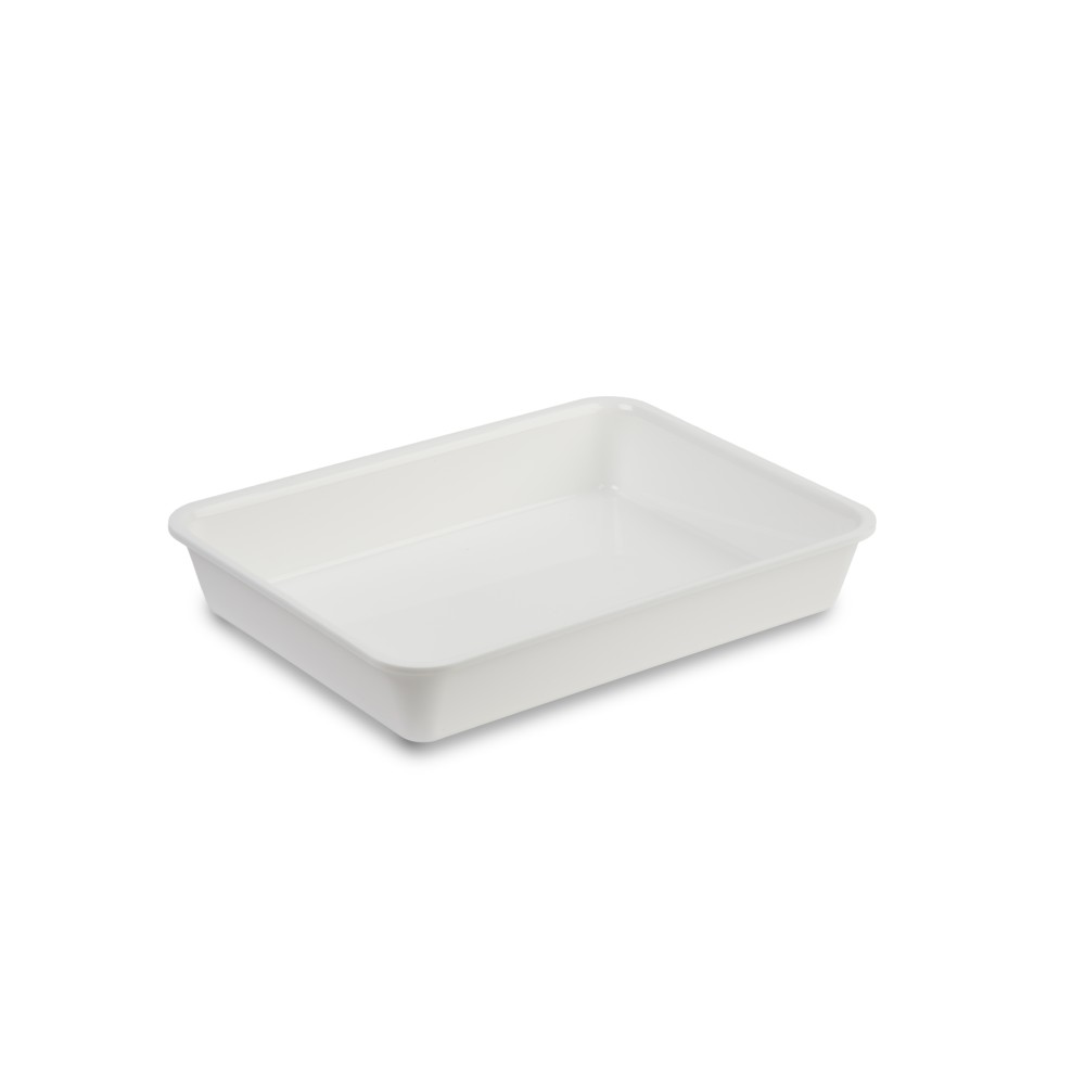 Polimetilmetakrilāta GN 1/5 40 Plexi trauks Balts (A00004958)
