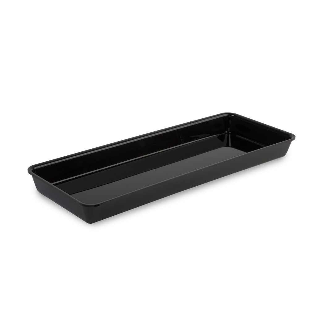 Polimetilmetakrilāta GN 2/5 40 Plexi trauks Melns (A00006312)