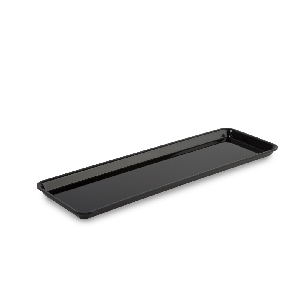 Polimetilmetakrilāta GN 2/4 20 Plexi trauks Melns (A00009547)