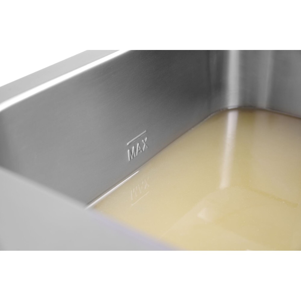 Indukcijas friteris ar izteces krānu, 8 l (215012)