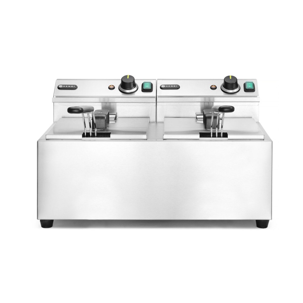 Manuālais friteris Profi Line, 2 x 8 l (207307)