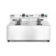 Manuālais friteris Profi Line, 2 x 8 l (207307)