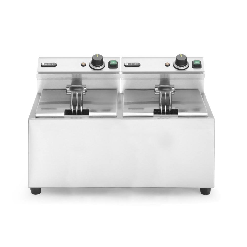 Manuālais friteris Profi Line, 2 x 8 l (207307)