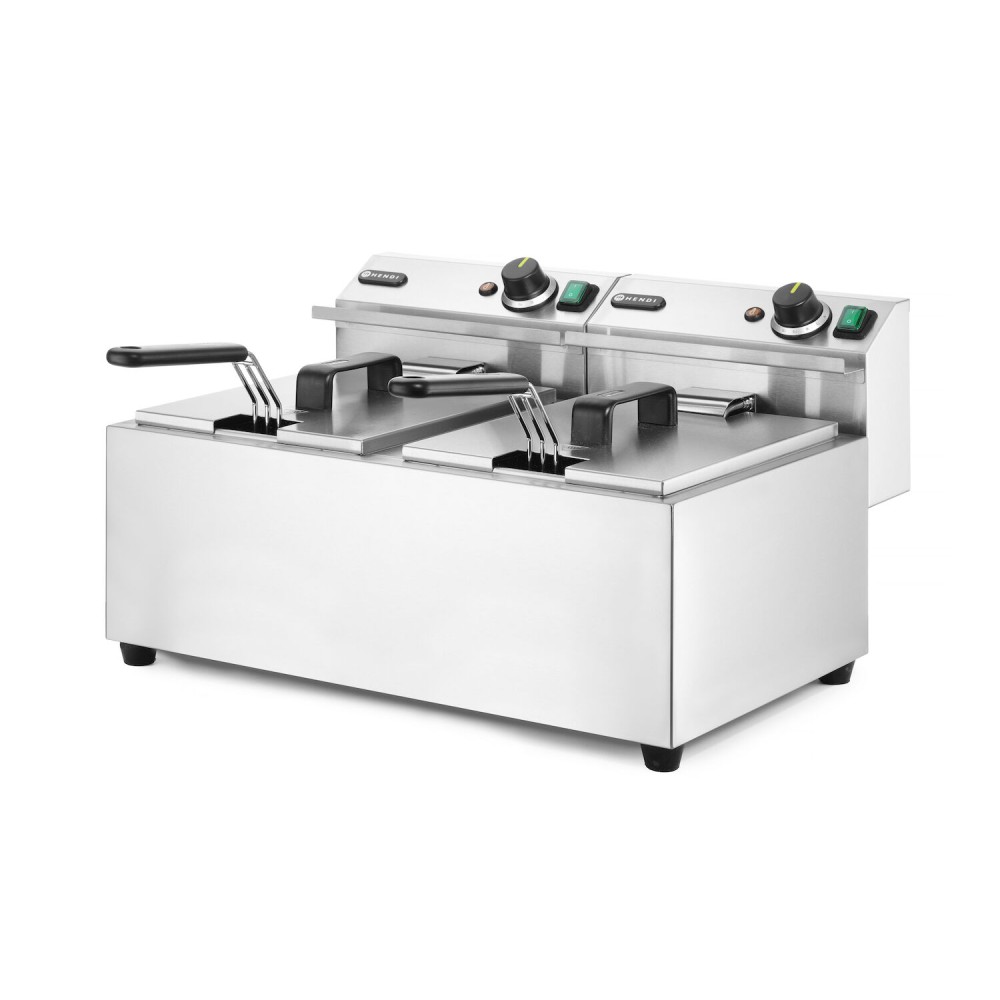 Manuālais friteris Profi Line, 2 x 8 l (207307)