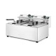Manuālais friteris Profi Line, 2 x 8 l (207307)