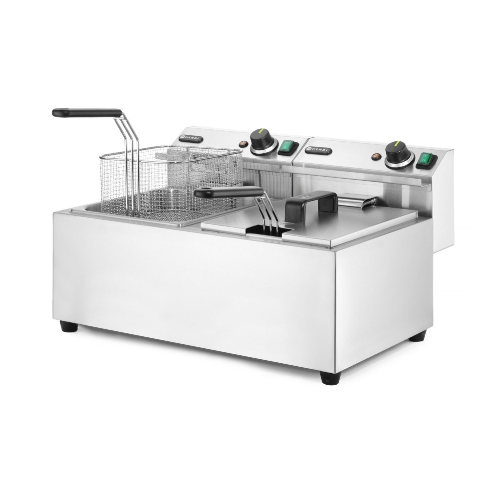 Manuālais friteris Profi Line, 2 x 8 l (207307)