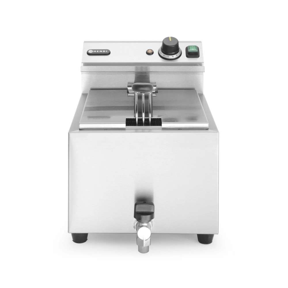 Manuālais friteris Profi Line ar izteces krānu, 8 l (209202)