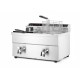 Friteris indukcijas ar izteces krānu - 2 x 8 l (215029)