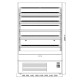 Vitrīna MINI VARNA 250 DP (R-1-MVR-250/60-DP)