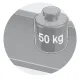 Iekārtu plaukts 500-4 ar vienu plauktu (LSI1-50/40/33)