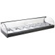 Karstā vitrīna GN traukiem Cristal 6 | 6x GN 1/3 (05-70526BK)