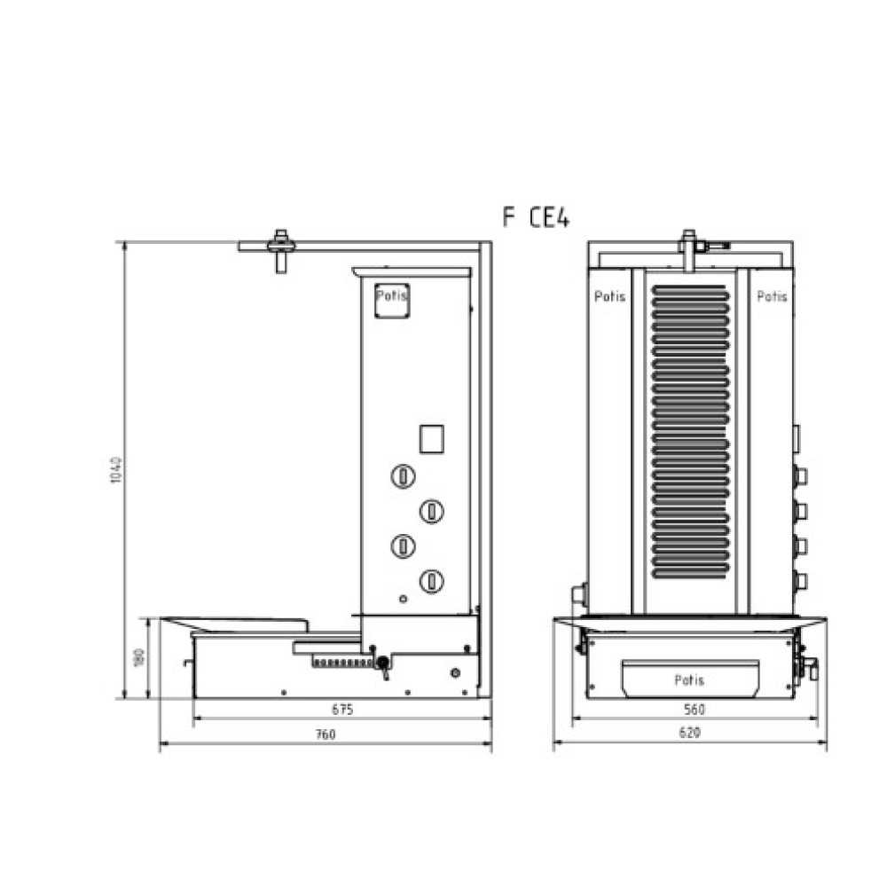 Elektriskais giross F CE4 70kg (PG8651)