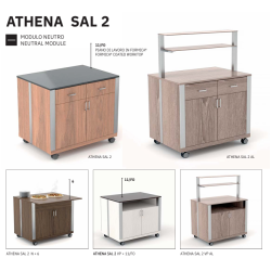 NEITRĀLS MODULIS AR DURVĪM ATHENA SAL N2