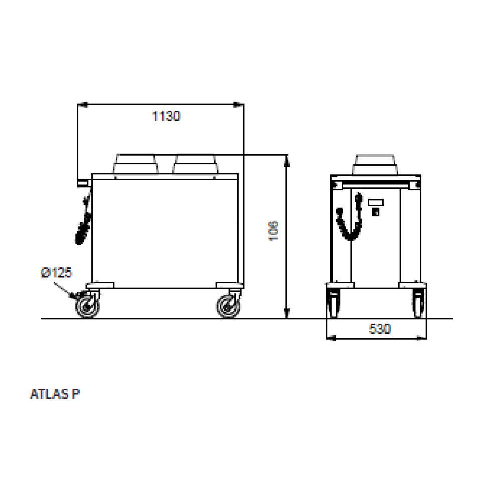 APSILDĀMI ŠĶĪVJU DISPENSERA RATIŅI ATLAS P 18 (03800SOLL/PP)