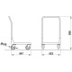 RATI PĀRVADĀŠANAI BACCO 50x50 (04000C/CESTIN)