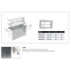 KARSTAIS MARMĪTS AR BAIN-MARIE APSILDI DROP-IN 3BM (006INDROP3BM)