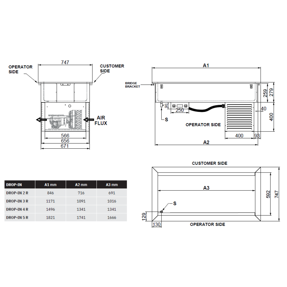 AUKSTAIS MARMĪTS DROP-IN-4R (006INDROP4R)