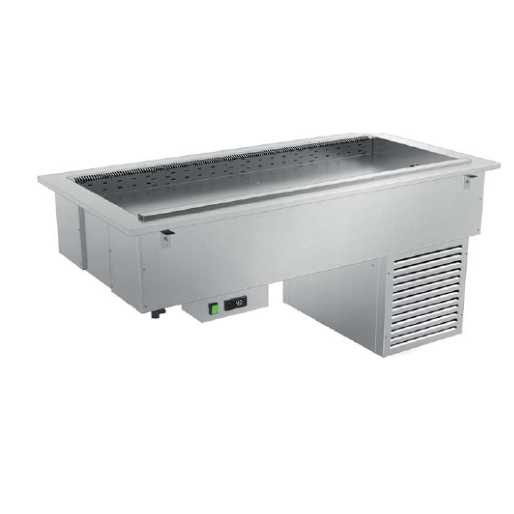 AUKSTAIS MARMĪTS AR VENTILATORU UN IZTVAICĒTĀJU DROP-IN-3RV-E (006INDROP3R/VE)