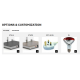 SILDVIRSMA AR ELASTĪGU INFRASARKANO LAMPU HELIOS 1/1 FLEX P2 (034CRHEL1/1FLP2)