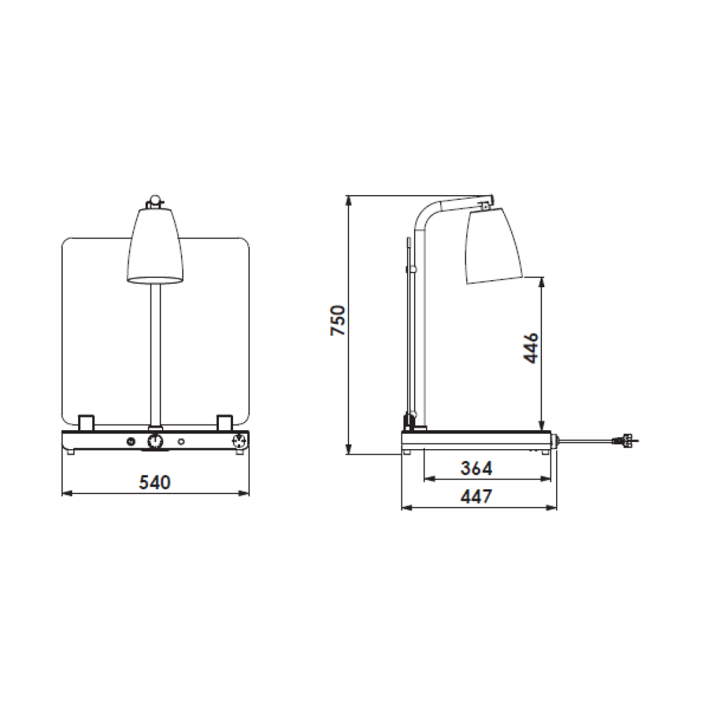 SILDVIRSMA AR INFRASARKANO LAMPU HELIOS 1/1 FIX P1 (034CRHEL1/1FXP1)