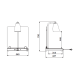 SILDVIRSMA AR INFRASARKANO LAMPU HELIOS 1/1 FIX P1 (034CRHEL1/1FXP1)