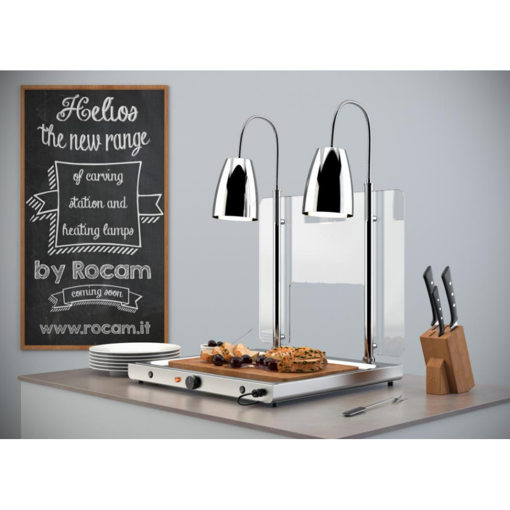 SILDVIRSMA AR ELASTĪGU INFRASARKANO LAMPU HELIOS 1/1 FLEX P2 (034CRHEL1/1FLP2)