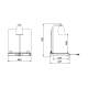 SILDVIRSMA AR INFRASARKANO LAMPU HELIOS 1/1 FIX P2 (034CRHEL1/1FXP2)