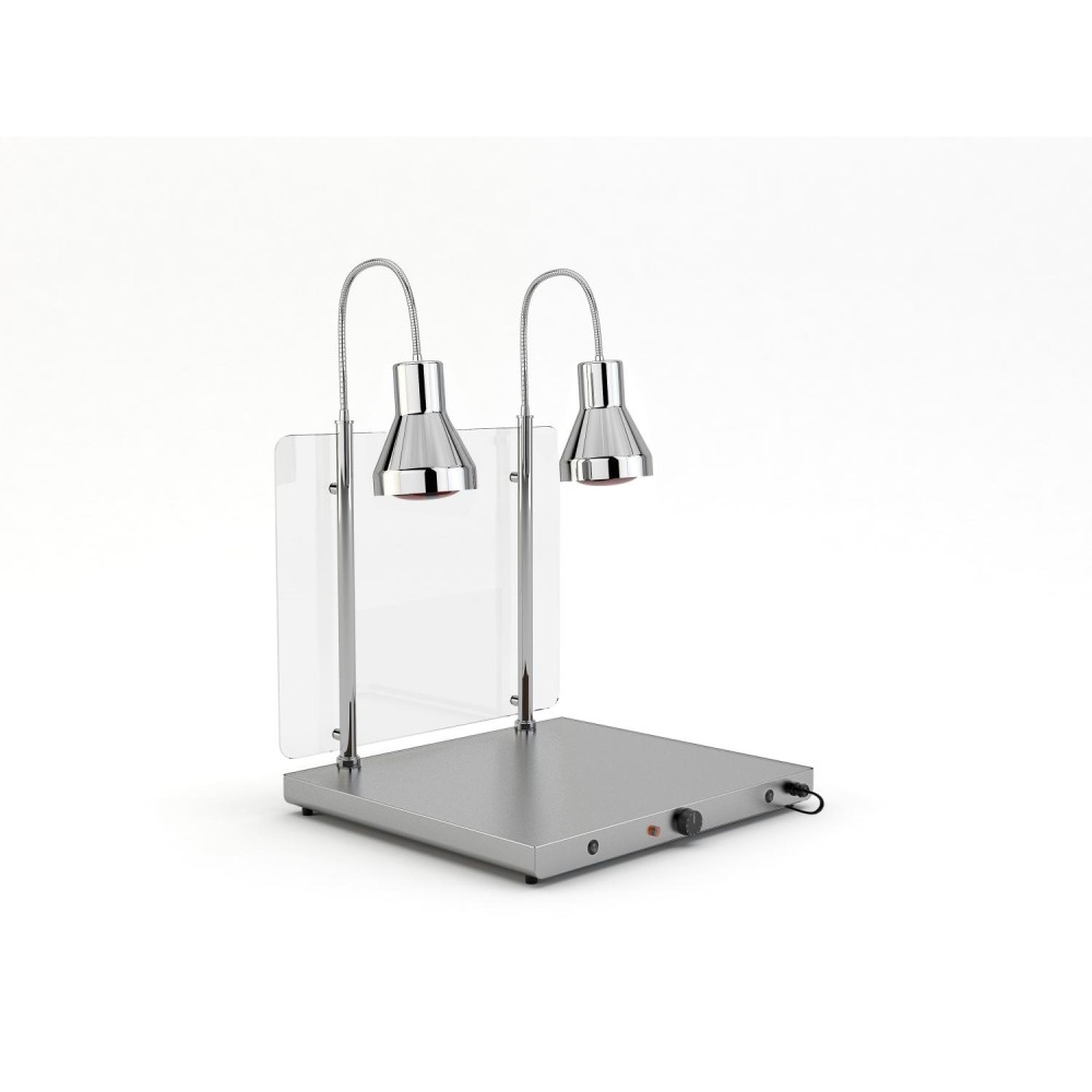 SILDVIRSMA AR 2 ELASTĪGĀM INFRASARKANAJĀM LAMPĀM  HELIOS 2/1 FLEX P1 (034CRHEL2/1FLP1)