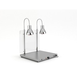 SILDVIRSMA AR 2 ELASTĪGĀM INFRASARKANAJĀM LAMPĀM  HELIOS 2/1 FLEX P1