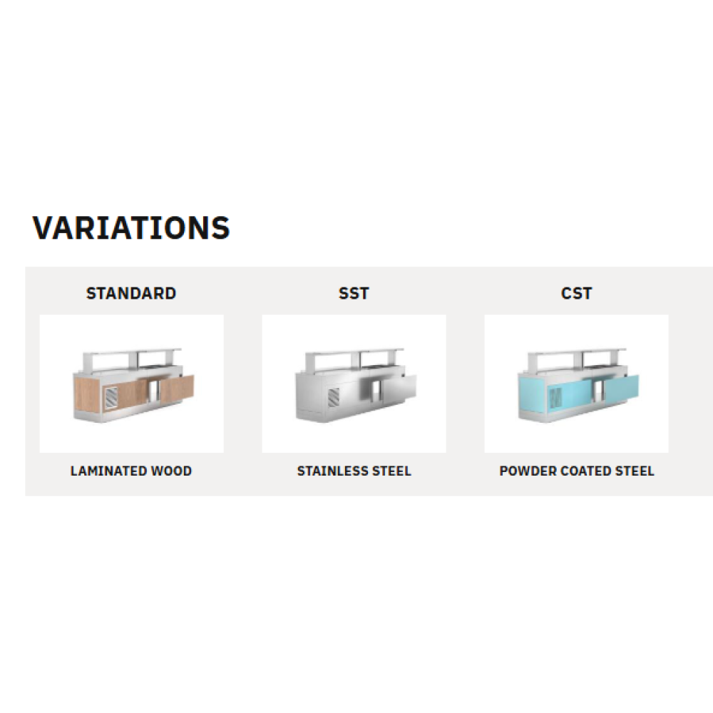 AUKSTĀ BUFETE AR VENTILATORU KIDS 3 RV (02100K3RV)