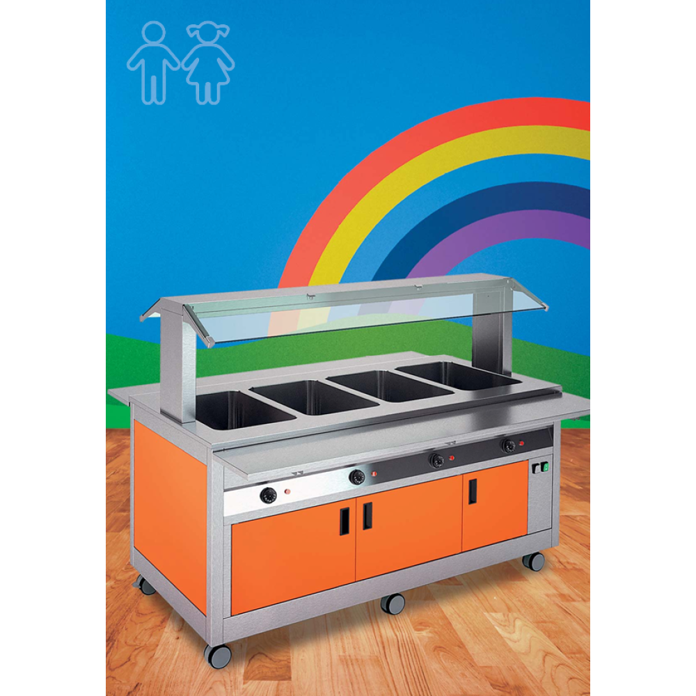 AUKSTĀ BUFETE AR VENTILATORU KIDS 3 RV (02100K3RV)