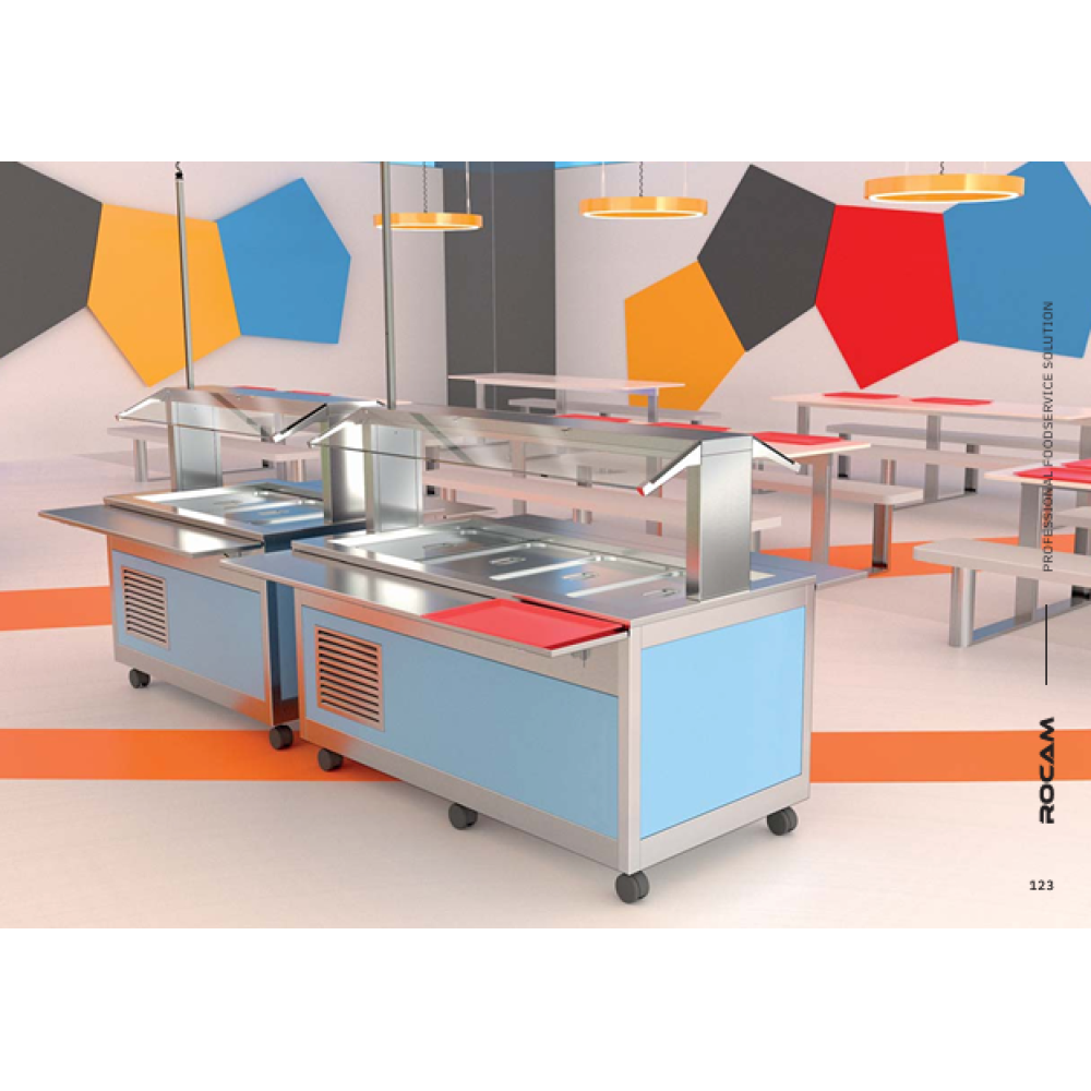AUKSTĀ BUFETE AR VENTILATORU KIDS 3 RV (02100K3RV)