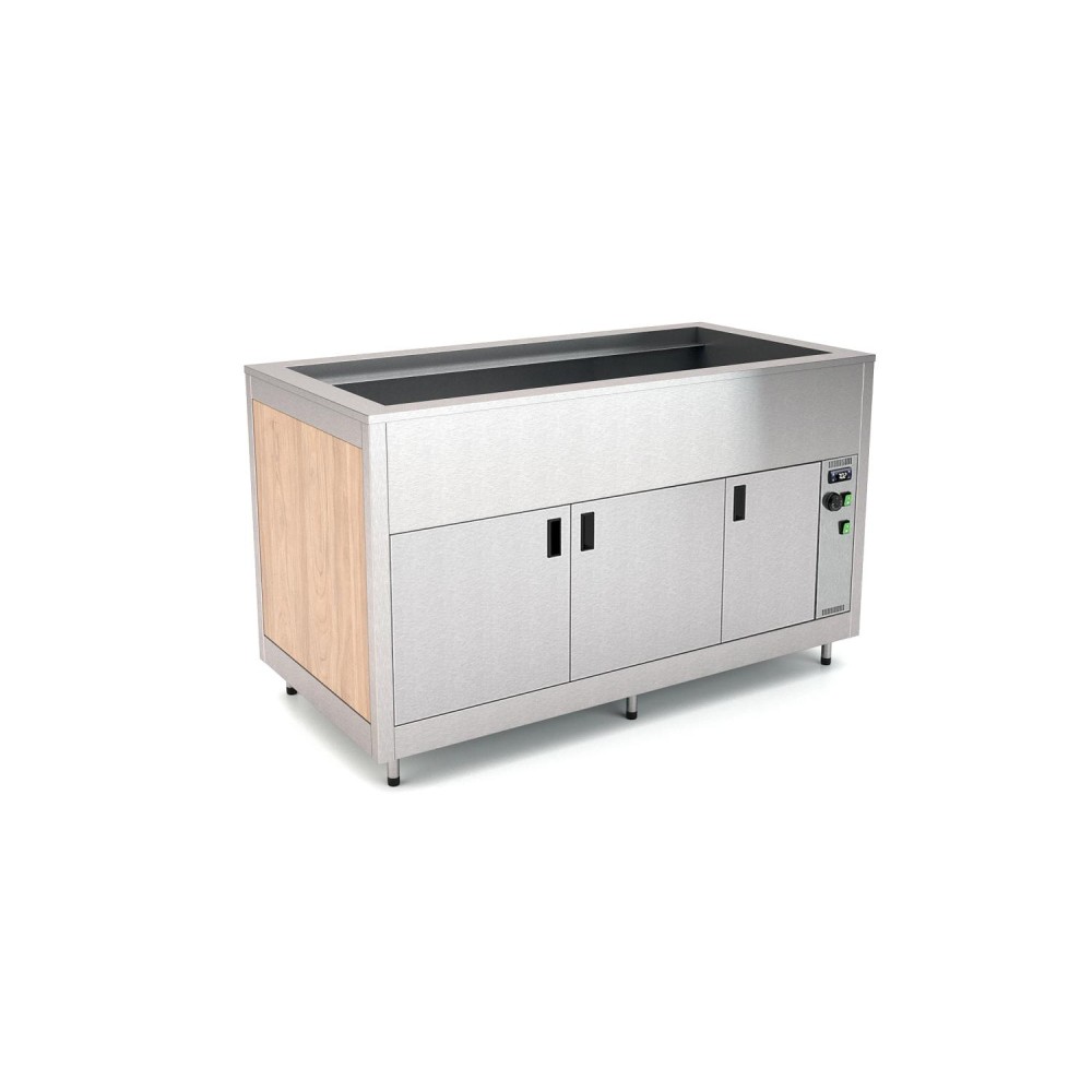 APSILDĀMĀ BUFETE AR VENTILATORU UN APAKŠĒJO NODALĪJUMU OMNIA 5BM/SC (01900OM5BMSC)