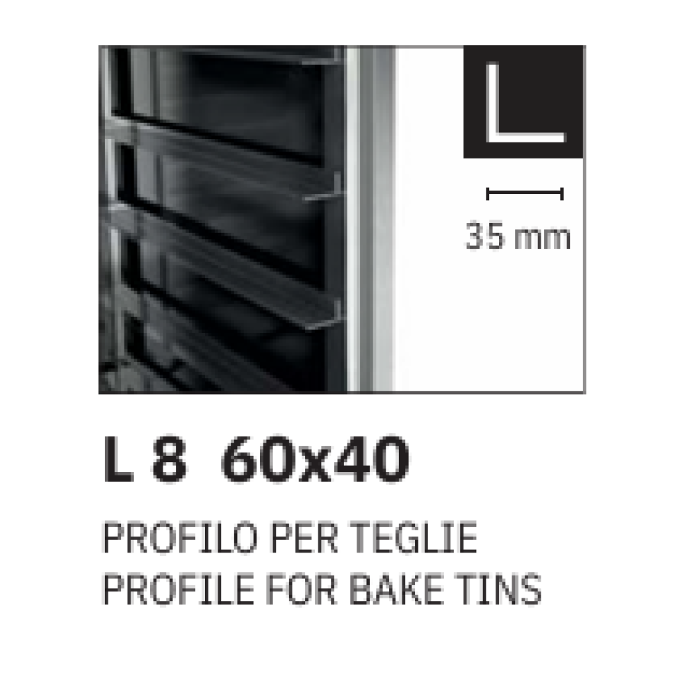 NERŪSĒJOŠĀ TĒRAUDA KARSTAIS SKAPIS UZ RITEŅIEM THERMOVEGA BAKE (039TH6/4L8)